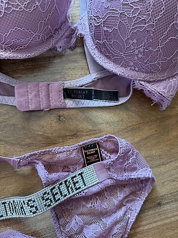 m Beden mor Renk Victoria secret iç çamaşır takımı