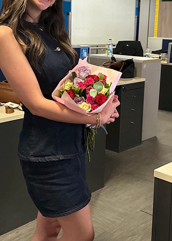 Etek yelek kot takım - Görsel 2