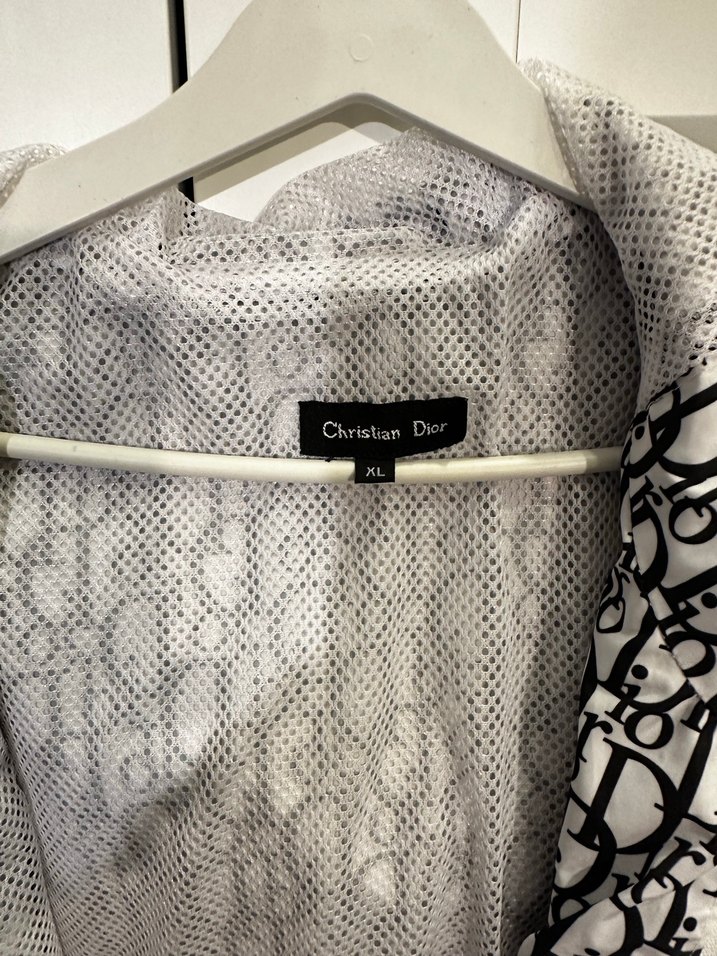 Gri Desenli Fermuarlı Kadın Ceket - Görsel 2