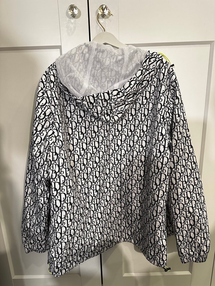 Gri Desenli Fermuarlı Kadın Ceket - Görsel 3