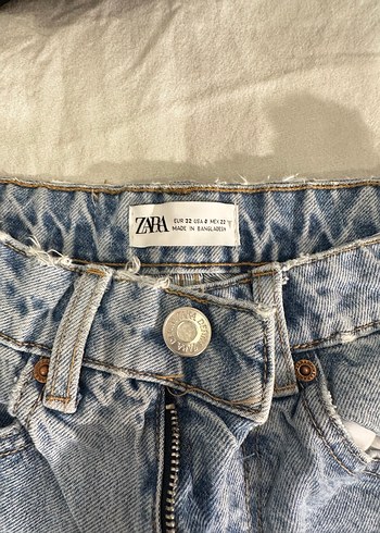 Kadın Gri Denim Midi Boy Rahat Kesim Jean - Görsel 4