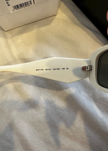 Prada Symbole Beyaz Güneş Gözlüğü - Görsel 9