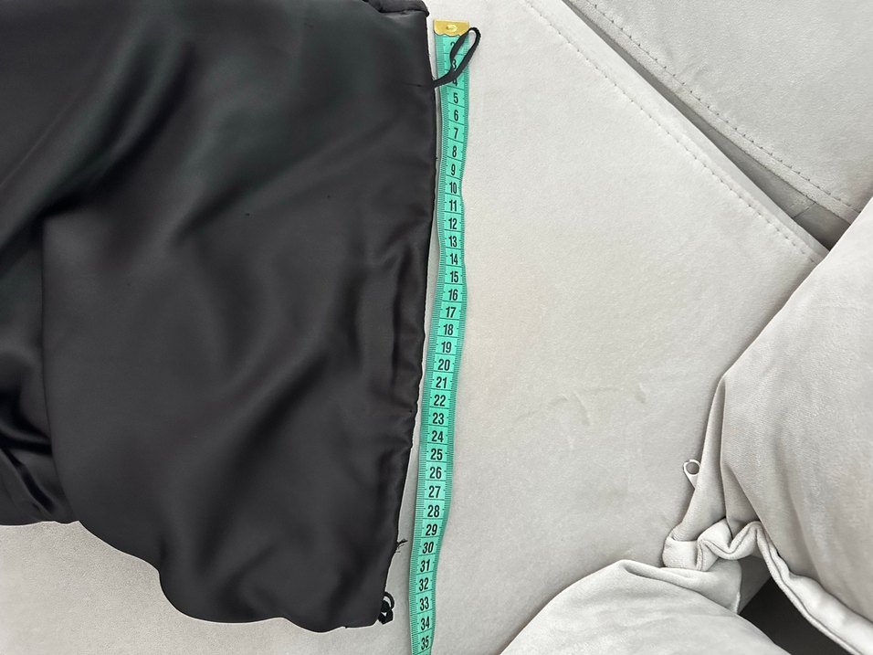 Siyah Saten Straplez Drapeli Mini Büstiyer - Görsel 3