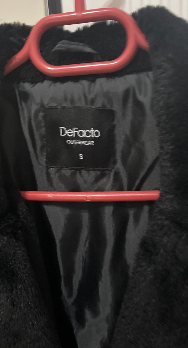 Siyah Kadın Midi Boy Kürk - Görsel 3