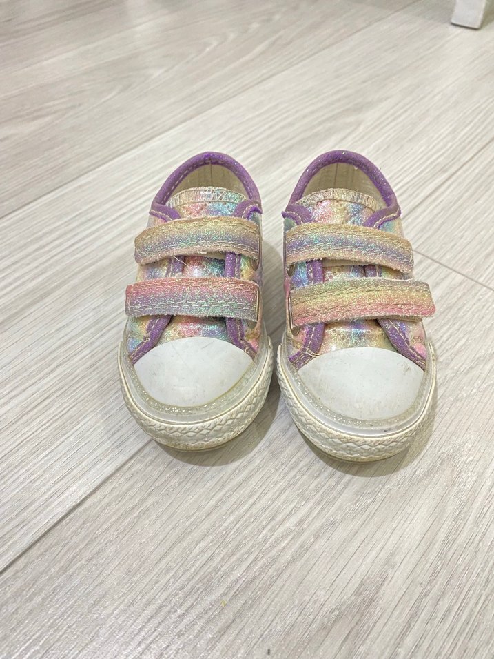 Kız Çocuk Çok Renkli Bağcıksız Spor Ayakkabı - Görsel 2