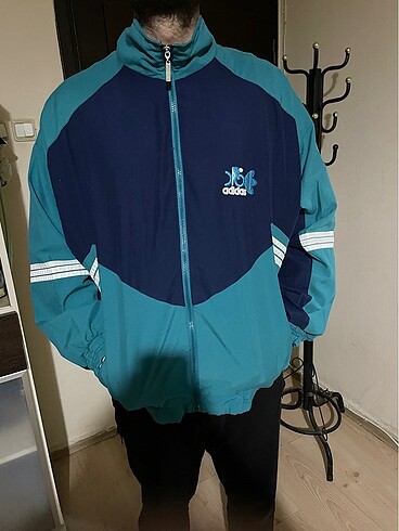 l/xl Beden ADİDAS VINTAGE BOMBER YAĞMURLUK