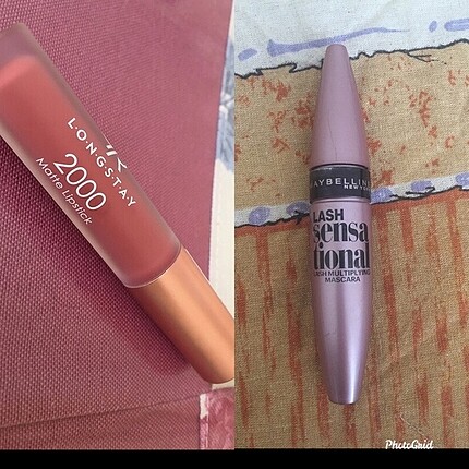 Maybelline rimel suya dayanıklı golden ruj kulanılmadı