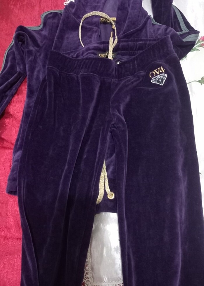 Kadife eşofman takimi - Görsel 3