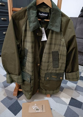 Barbour Haki Ekose Ceket