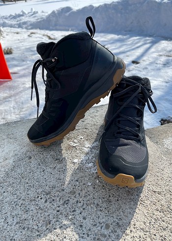 Siyah Erkek Spor Outdoor Ayakkabı Salomon - Görsel 5