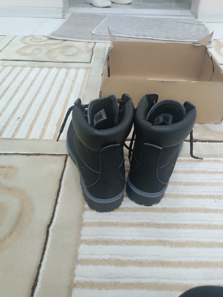 Siyah Bağcıklı Süet Erkek Bot - Görsel 3