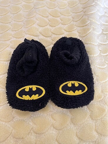 Batman çocuk yumuşak ev terliği