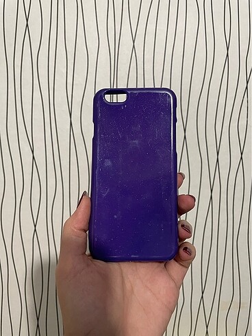 Simli Mor Telefon Kılıfı
