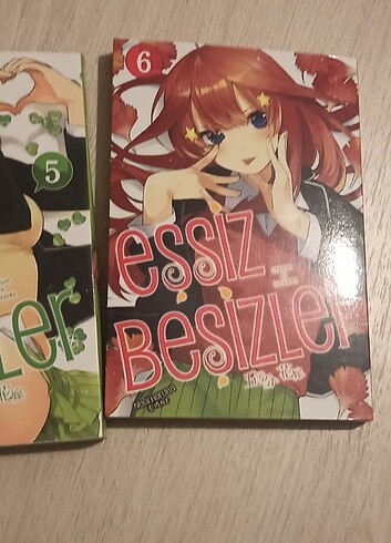 Eşsiz besizler manga 5'6