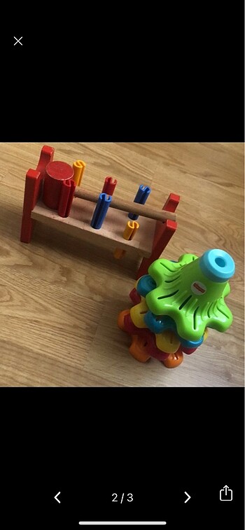Fisher Price & Çekiç oyunu