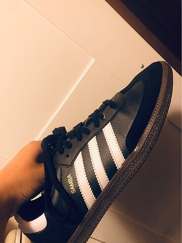 42 Beden siyah Renk Siyah Adidas Samba