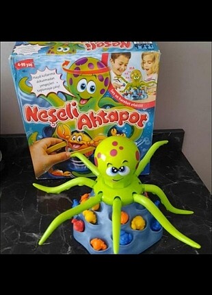 Beden Renk Neşeli ahtapot