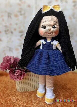 Amigurumi kız bebek