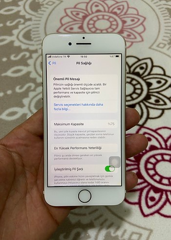 iPhone 7 32 GB orijinal tamirsiz - Görsel 7