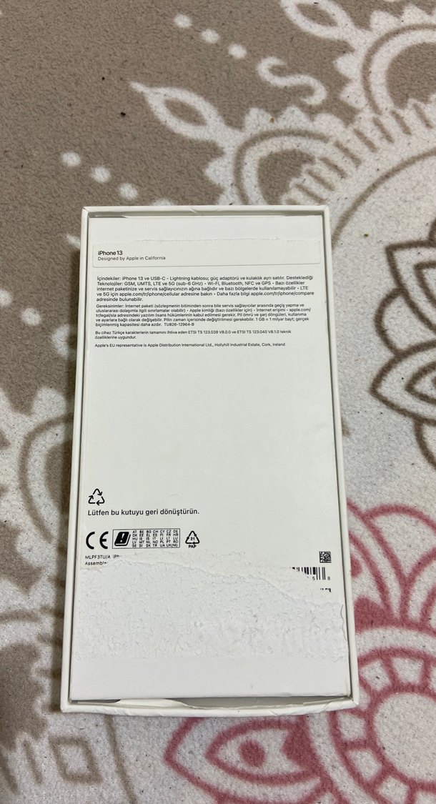 iPhone 13 telefon kutusu satışıdır - Görsel 3