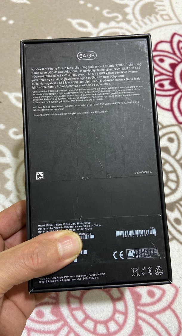 iPhone 11 Pro telefon kutusu satışı - Görsel 2