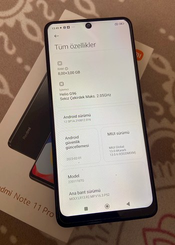 Redmi not 11 pro 128 lütfen açıklama okuyun - Görsel 4