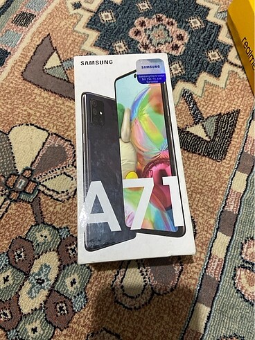 Samsung A 71 Boş telefon kutusu