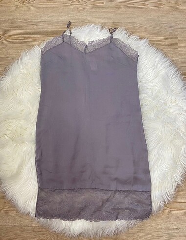 s Beden mor Renk H&M gecelik