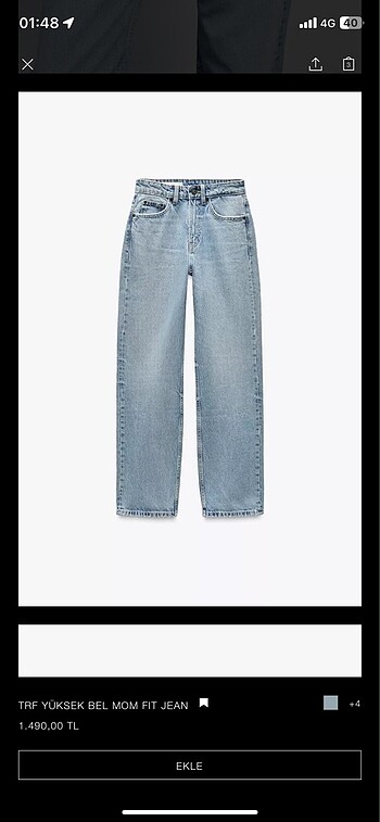 Zara Zara jean