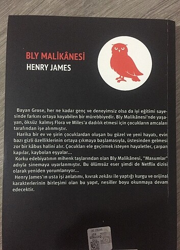  Beden Henry James Bly Malikanesi 