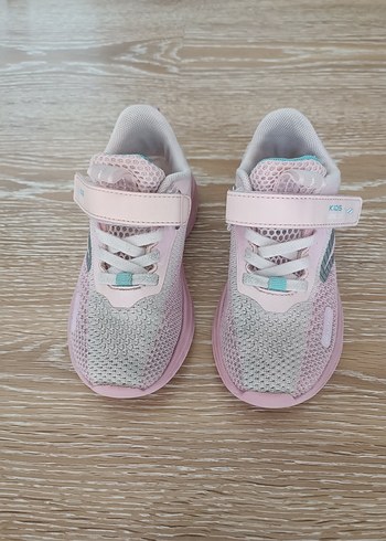 Kız Çocuk Pembe Desenli Spor Ayakkabı