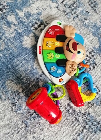  Beden Renk Sesli müzikli fisherprice oyuncak