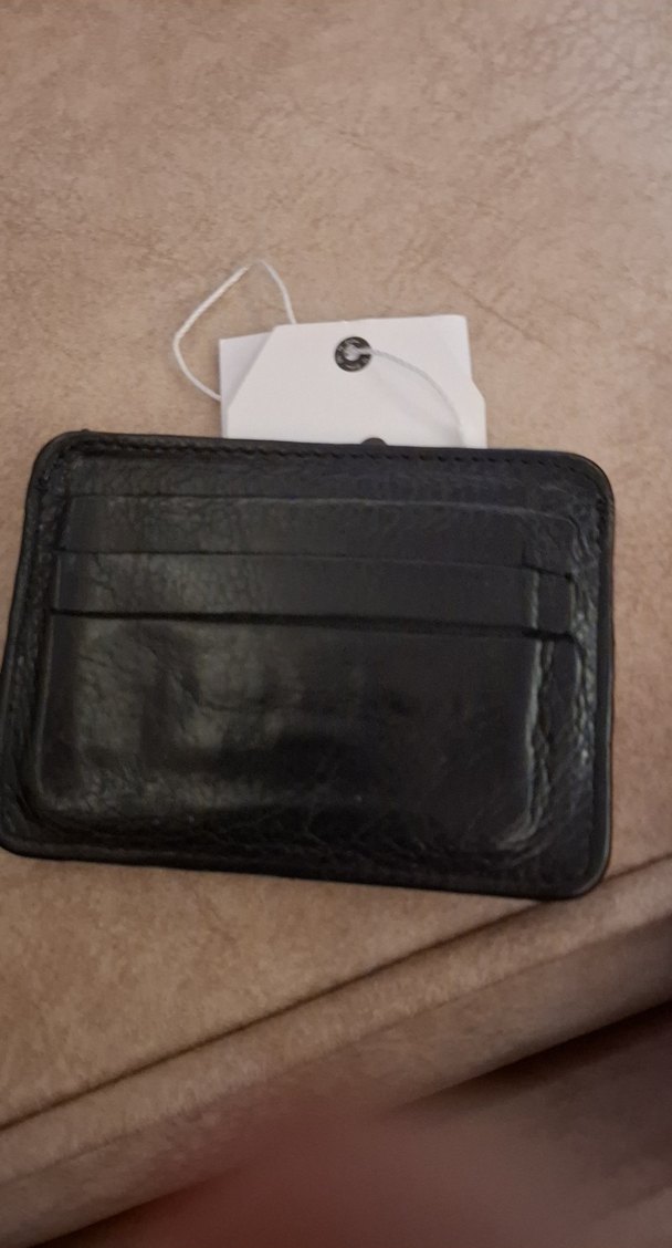 Siyah Minimalist Erkek Cüzdanı - Görsel 4