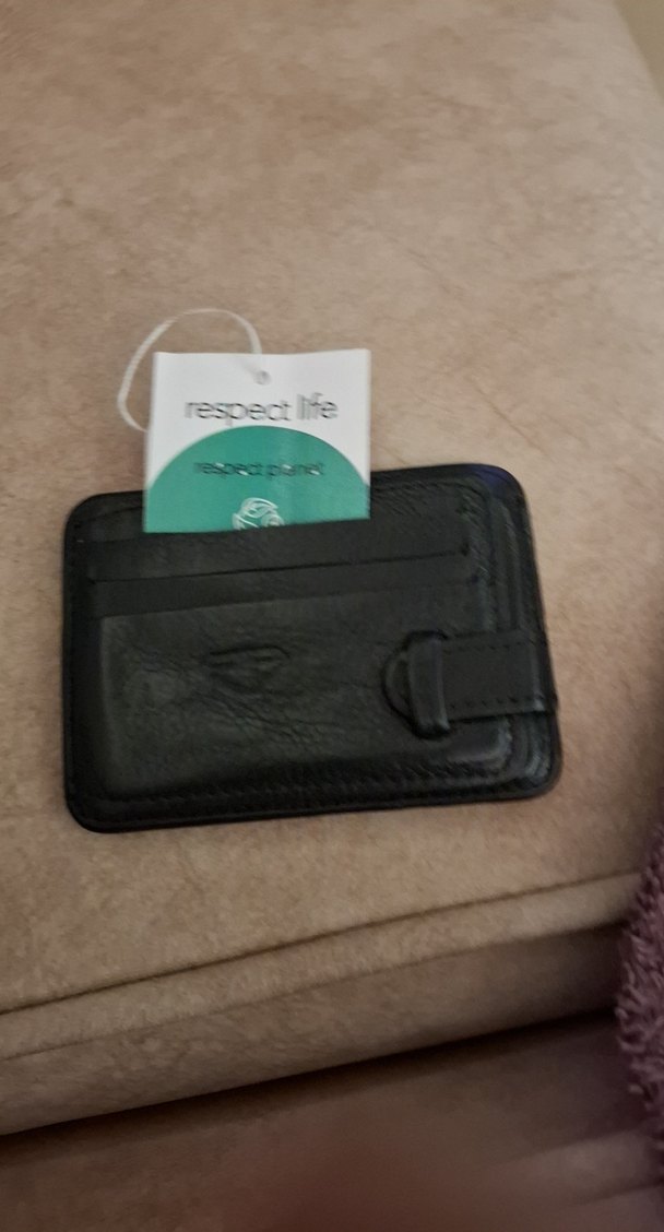 Siyah Minimalist Erkek Cüzdanı - Görsel 3