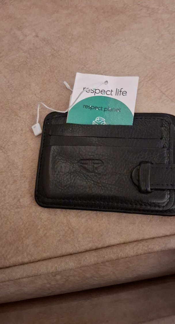 Siyah Minimalist Erkek Cüzdanı - Görsel 2