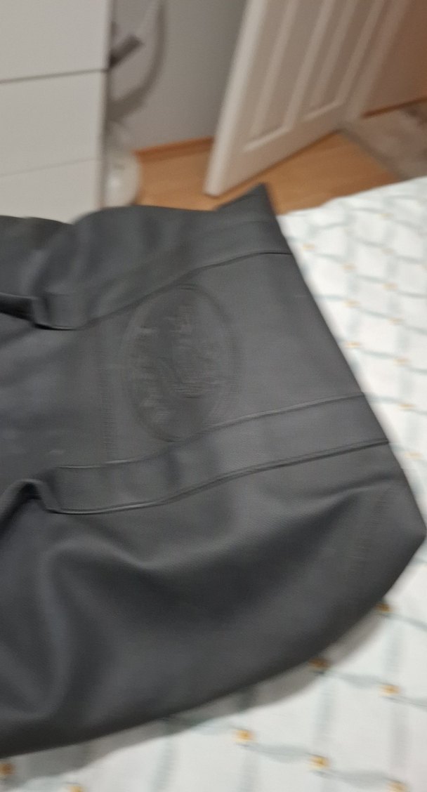 Fermuarlı Siyah Deri Biker Kadın Çanta - Görsel 3