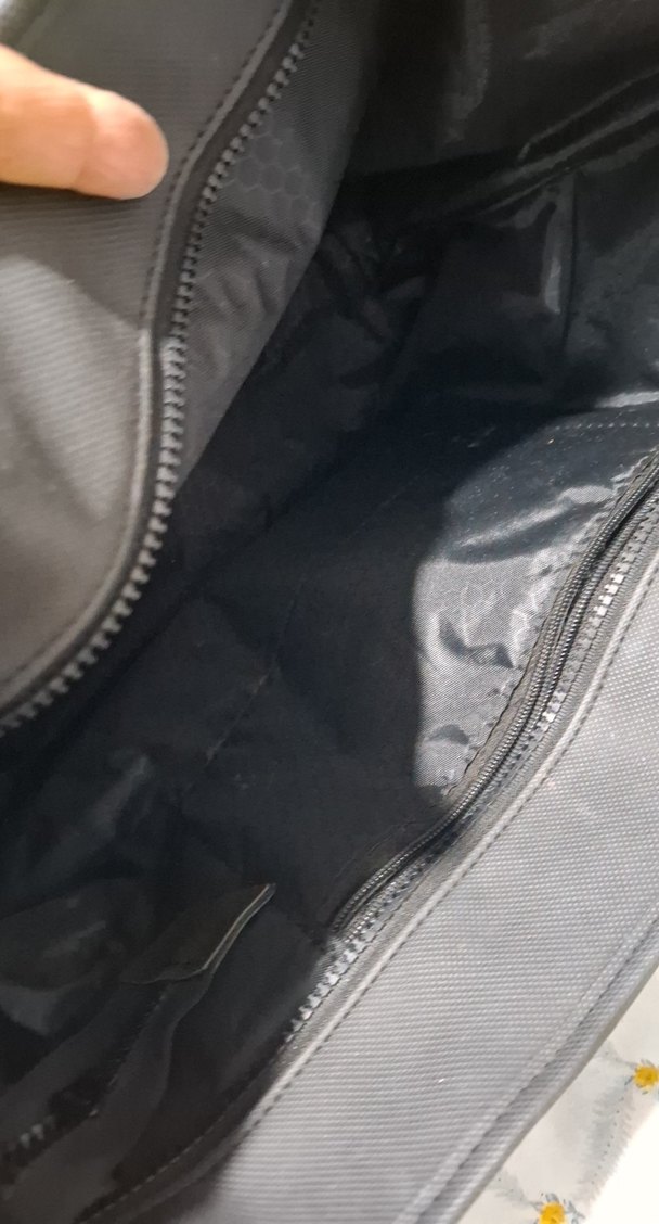 Fermuarlı Siyah Deri Biker Kadın Çanta - Görsel 2