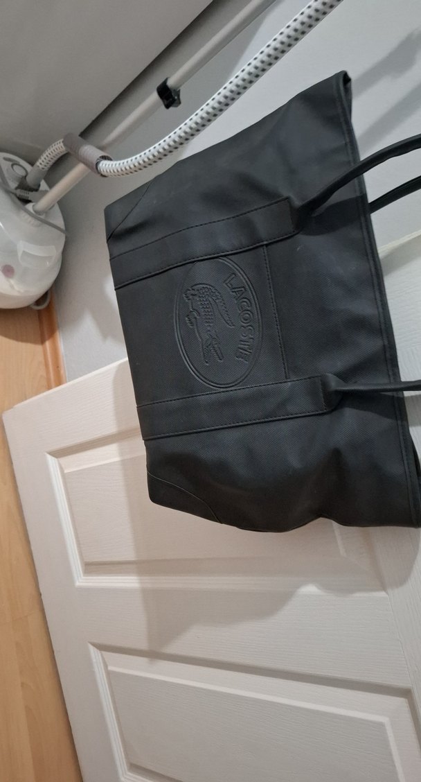 Fermuarlı Siyah Deri Biker Kadın Çanta - Görsel 4