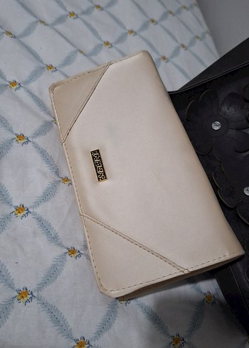 Gri Deri Fermuarlı Kadın Portföy Cüzdan - Görsel 5