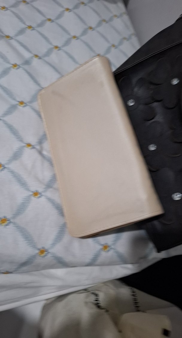 Gri Deri Fermuarlı Kadın Portföy Cüzdan - Görsel 2