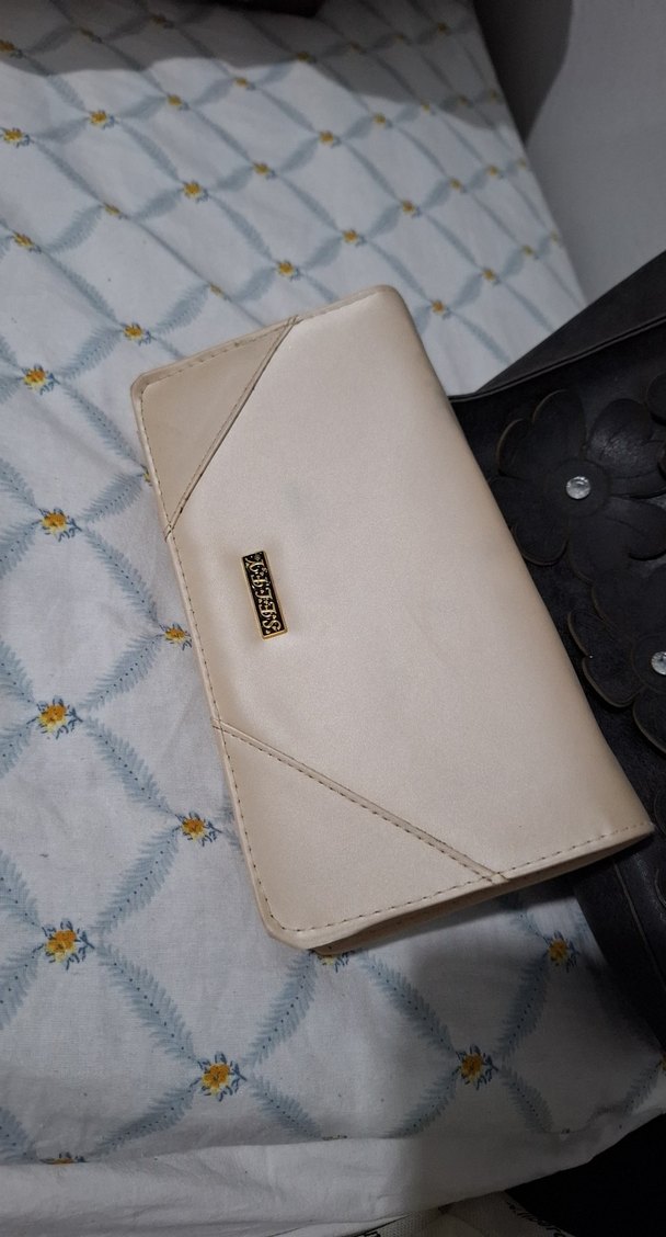 Gri Deri Fermuarlı Kadın Portföy Cüzdan - Görsel 5