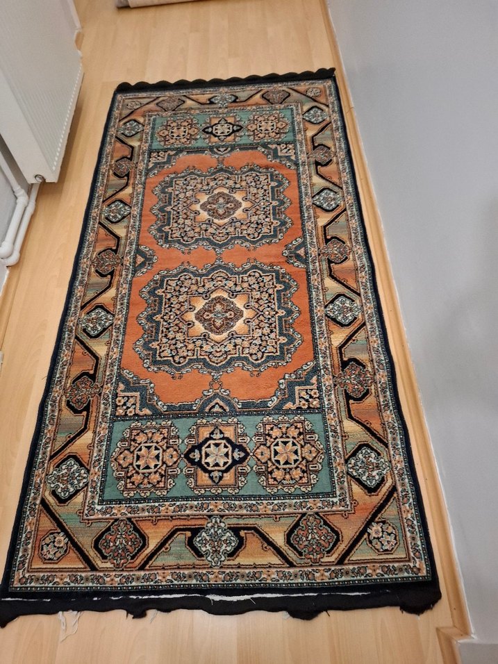 Klasik Desenli Çok Renkli Halı - Görsel 2