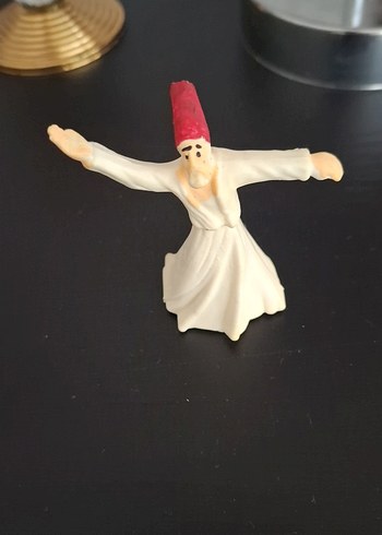 Beyaz Mevlevi Figür - Görsel 4