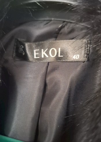 Siyah Kürklü Yaka Uzun Kaban - Görsel 2