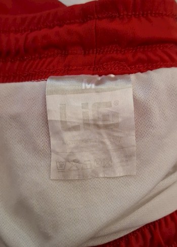 Kırmızı Beyaz Erkek Spor Şort - Görsel 4