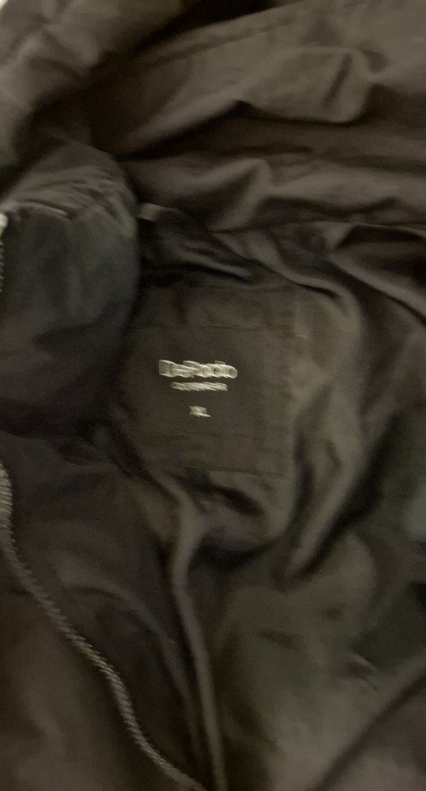 Siyah Kapüşonlu Uzun Kollu Puff Mont - Görsel 2