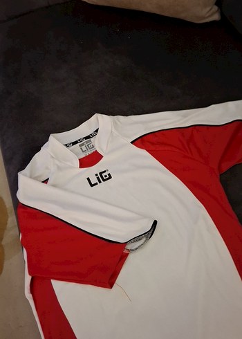 Beyaz Erkek Spor Tişörtü Velcro Detaylı - Görsel 2