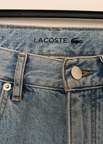 Lacoste Boyfriend Mavi Denim Kadın Jean - Görsel 2