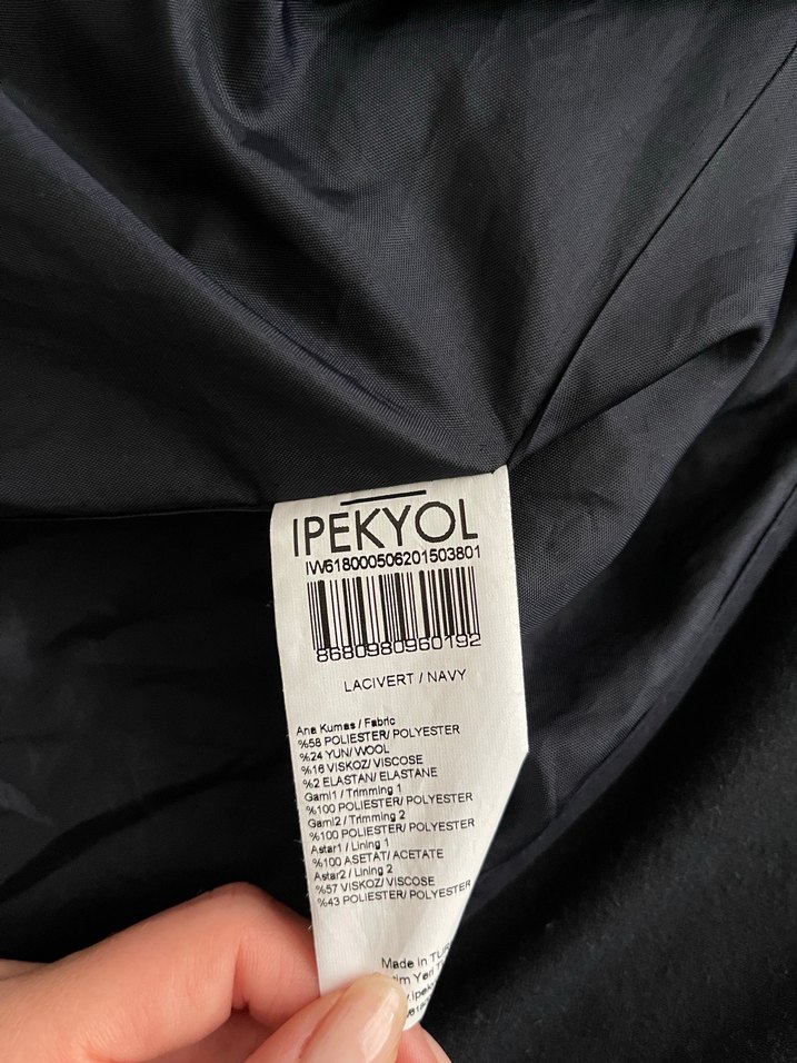 İpekyol Lacivert Kadın Blazer Ceket - Görsel 5