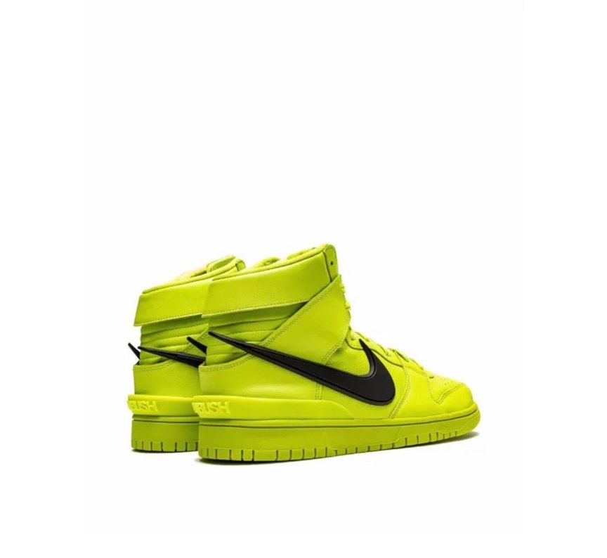 Nike x AMBUSH Dunk High yeşil sneakers - Görsel 2